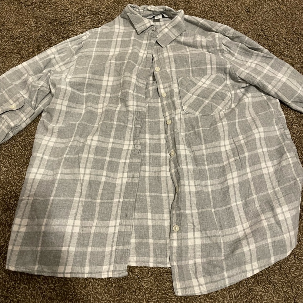 Old Navy flannel size Large